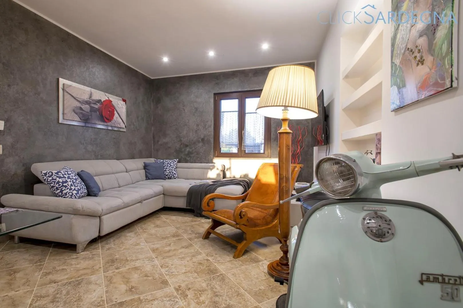 Large Villa Mediterranea In The Heart Of Coral Shore With Swimming Pool Large Garden With Palm Trees Alghero